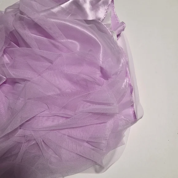 Jona Michelle Pastel Floral Dress with Lavender Tulle, Girls' Size 3T - Picture 10 of 10